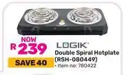 Game Logik Double Spiral Hotplate RSH-080449 offer