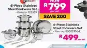Game Tissolli 6-Piece Stainless Steel Cookware Set 850029064-Per Set offer