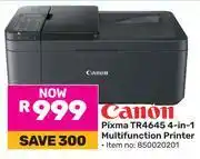 Game Canon Pixma TR4645 4-In-1 Multifunction Printer offer