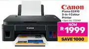 Game Canon Pixma G2410 3-In-1 Colour Printer offer