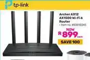 Game TP-Link Archer AX12 AX1500 WI-Fi 6 Router 850012245 offer