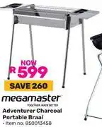 Game Megamaster Adventurer Charcoal Portable Braai 850013458 offer