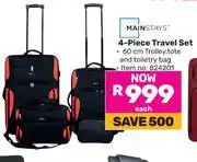Game Mainstays 4 Piece Travel Set (824201)-Each offer