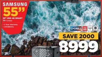 HiFi Corp Samsung 55" UHD 4K Smart TV offer