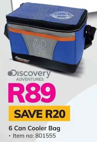 Game Discovery Adventures 6 Can Cooler Bag offer