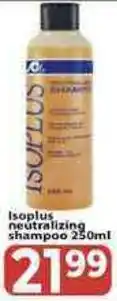 Supa Store Isoplus neutralizing shampoo offer