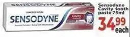 Supa Store Sensodyne cavity toothpaste offer