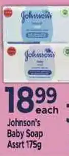 Supa Store Johnson's Baby Soap Assrt offer