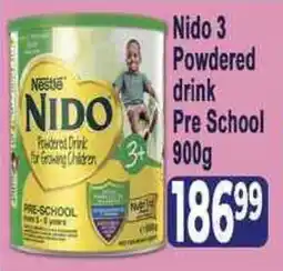 Supa Store Nido 3 Powdered Drink Pre School offer