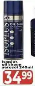 Supa Store Isoplus oil sheen aerosol offer