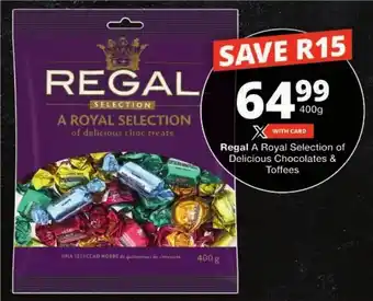 Regal A Royal Selection of Delicious Chocolates & Toffees