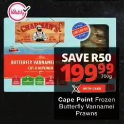 Checkers Cape Point Frozen Butterfly Vannamei Prawns offer