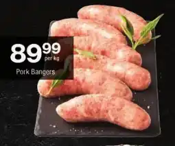 Checkers Pork Bangers offer