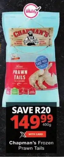 Checkers Chapman's Frozen Prawn Tails offer