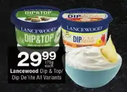 Checkers Lancewood Dip & Top/ Dip De'lite All Variants offer