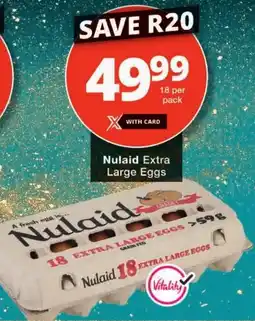 Checkers Nulaid Extra Large Eggs offer