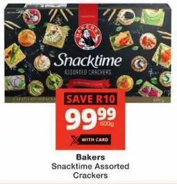 Checkers Bakers Snacktime Assorted Crackers offer