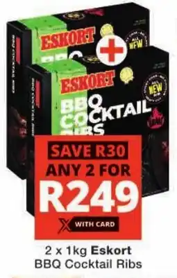 Checkers Eskort BBQ Cocktail Ribs offer