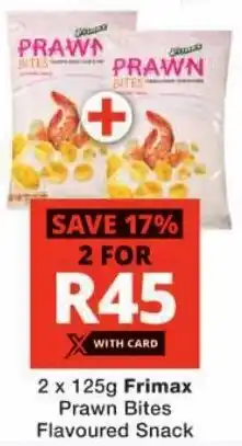 Checkers Frimax Prawn Bites Flavoured Snack offer