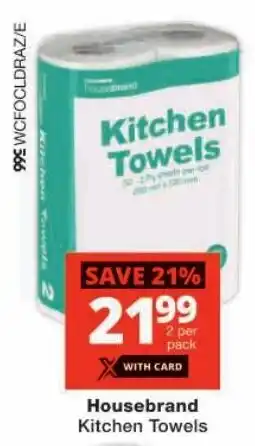 Checkers Housebrand Kitchen Towels offer