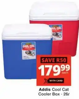 Checkers Addis Cool Cat Cooler Box offer
