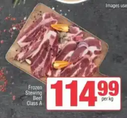 Spar Frozen Stewing Beef Class A offer