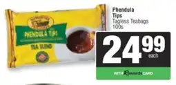 Spar Phendula Tips Tagless Teabags offer
