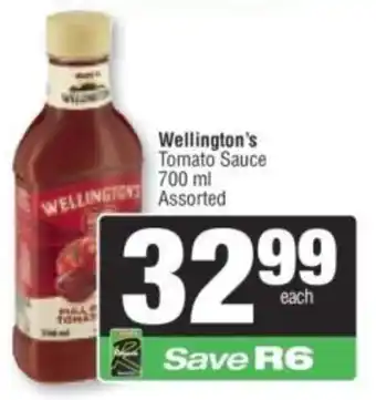 Wellington's Tomato Sauce Assorted
