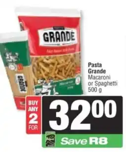 Spar Pasta Grande Macaroni or Spaghetti offer