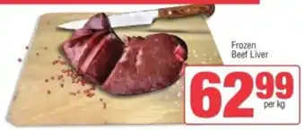 Spar Frozen Beef Liver offer