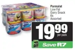 Spar Parmalat Low Fat Dairy Snack Assorted offer