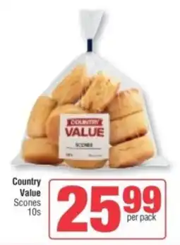 Spar Country Value Scones offer