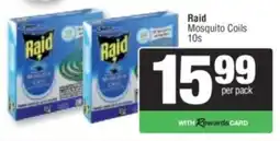 Spar Raid Mosquito Coils offer