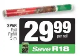 Spar SPAR Foil Refill offer
