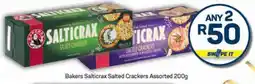 Pick n Pay Bakers Salticrax Salted Crackers Assorted offer