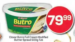 Pick n Pay Clover Butro Full Cream Modified Butter Spread Tub offer
