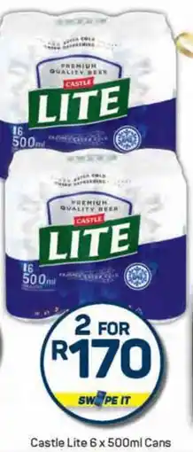 Pick n Pay Castle Lite Cans offer