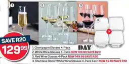 Pick n Pay DAY Champagne Glasses offer