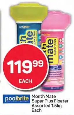 Pick n Pay Poolbrite Month Mate Super Plus Floater Assorted offer
