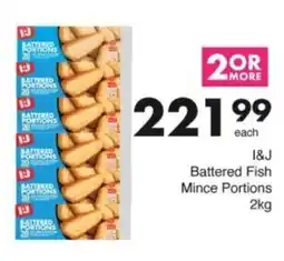 Save Hyper I&J Battered Fish Mince Portions offer