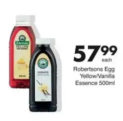 Save Hyper Robertsons Egg Yellow/ Vanilla Essence offer