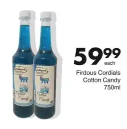 Save Hyper Firdous Cordials Cotton Candy offer
