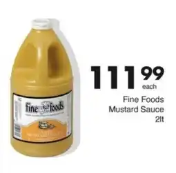 Save Hyper Fine Foods Mustard Sauce offer