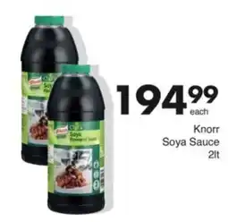 Save Hyper Knorr Soya Sauce offer