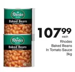 Save Hyper Rhodes Baked Beans In Tomato Sauce offer