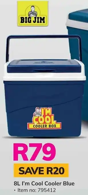 Game Big Jim 8L I'm Cool Cooler Blue offer