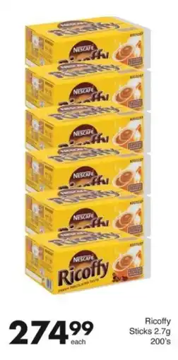 Save Hyper Nescafe Ricoffy Sticks offer