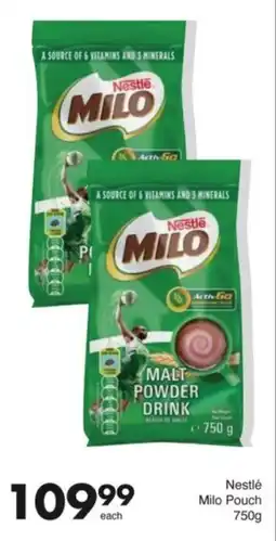 Save Hyper Nestlé Milo Pouch offer
