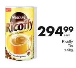Save Hyper Nescafe Ricoffy Tin offer