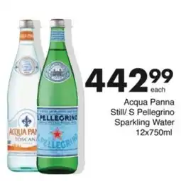 Save Hyper Acqua Panna Still/ S Pellegrino Sparkling Water offer